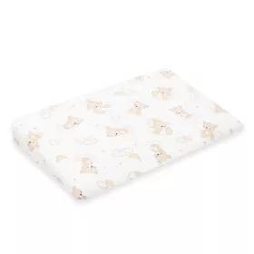 Potah na kojenecký polštář-klin New Baby BASIC 59x37cm bear beige