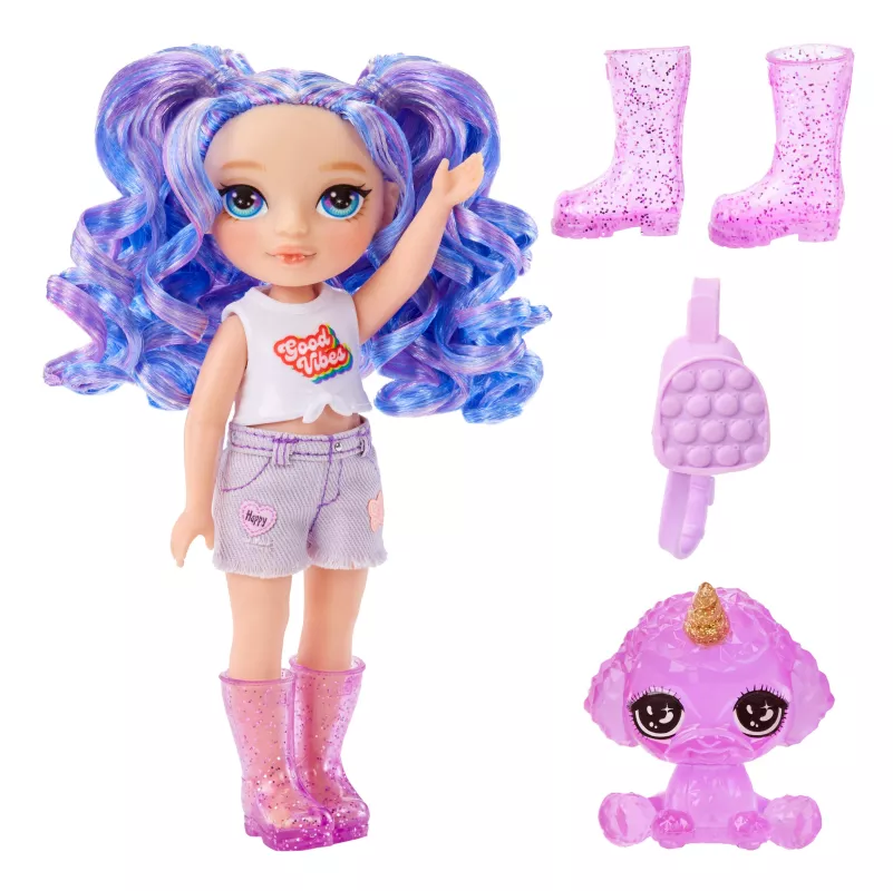 Rainbow High Malá sestřička Amethyst MGA