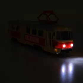 Tramvaj která hlásí zastávky česky 28 cm BRNO RAPPA