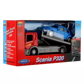 WELLY MODELY Scania P320 + Auto RAPPA