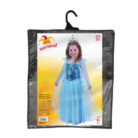 Dětský kostým sněhová princezna (M) RAPPA