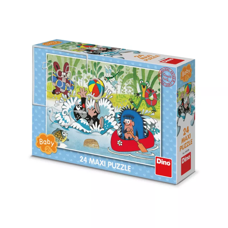 KRTEK VE VODĚ 24 maxi Puzzle DINO Toys