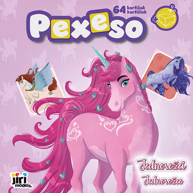 Pexeso v sešitu Jednorožci Jiri Models