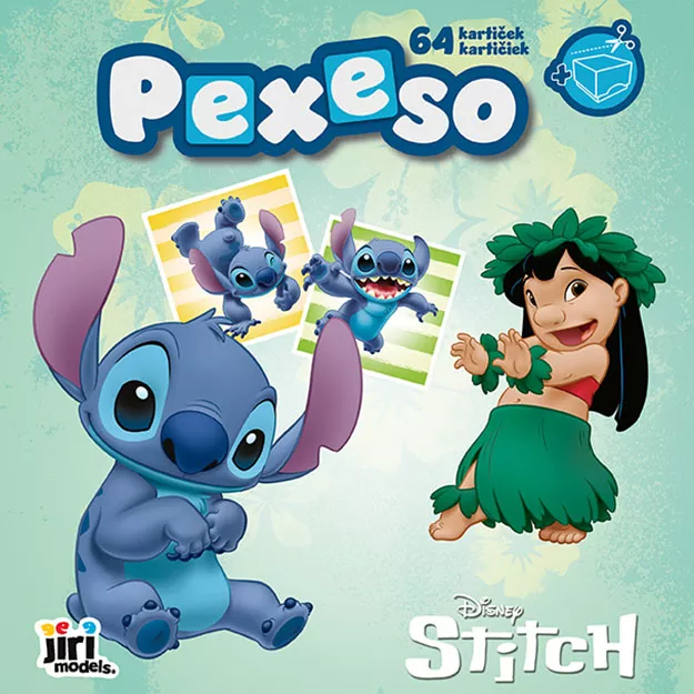 Pexeso v sešitu Lilo & Stitch Jiri Models