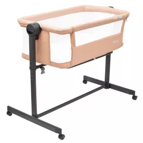 Přístavná postýlka Rose Baby Mix lososová