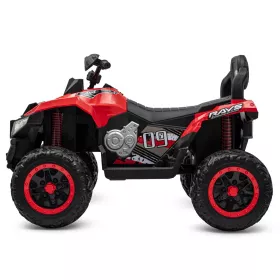 Dětská elektrická čtyřkolka Baby Mix RAVE 4x4 červená
