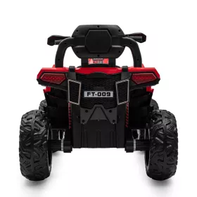 Dětská elektrická čtyřkolka Baby Mix RAVE 4x4 červená