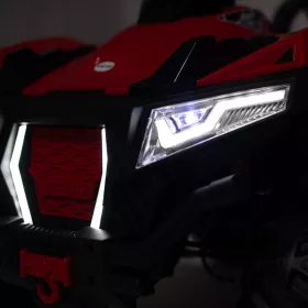 Dětská elektrická čtyřkolka Baby Mix RAVE 4x4 červená