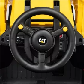 Dětská elektrická čtyřkolka Baby Mix CAT žlutá