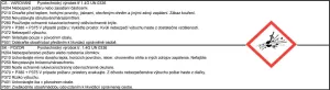 Fontána párty zlatá 50 sek 15 cm 2 ks RAPPA