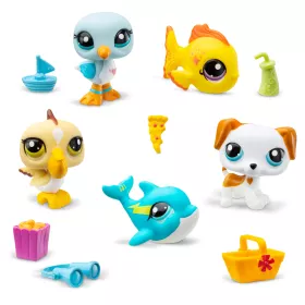 Littlest Pet Shop 5 figurek Pláž
