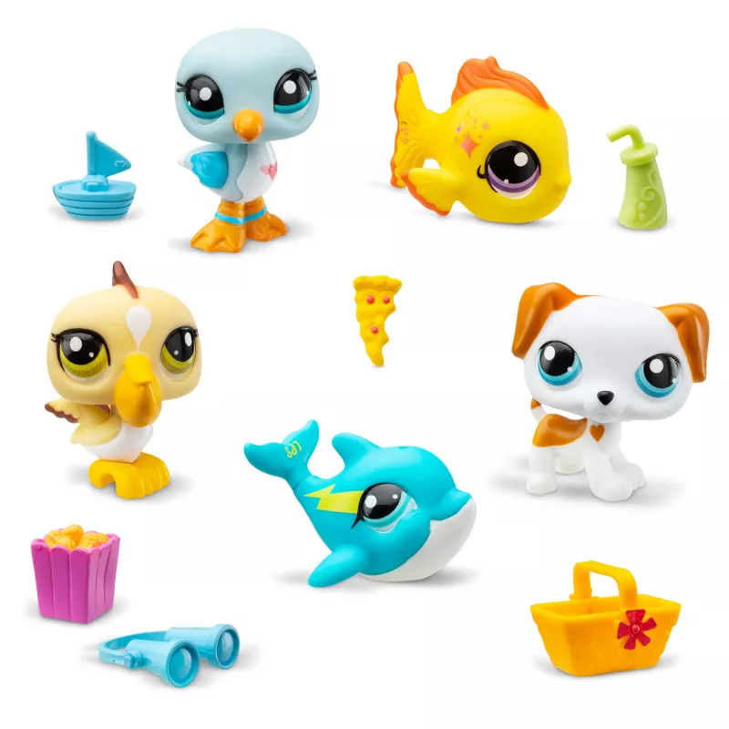 Littlest Pet Shop 5 figurek Pláž TM Toys