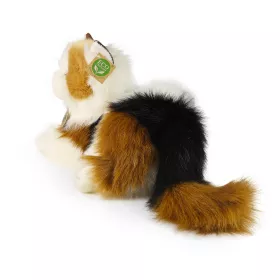Plyšová kočka trojbarevná 30 cm ECO-FRIENDLY RAPPA