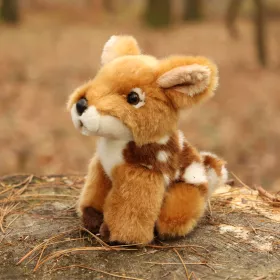 Plyšová zvířátka lesní 16 cm ECO-FRIENDLY RAPPA