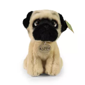 Plyšový pes mops 18 cm ECO-FRIENDLY RAPPA