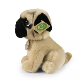 Plyšový pes mops 18 cm ECO-FRIENDLY RAPPA