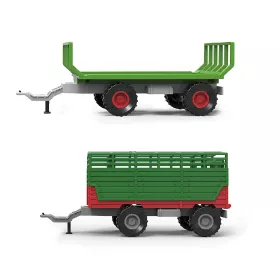 Traktor s vlečkou se zvukem a světlem RAPPA