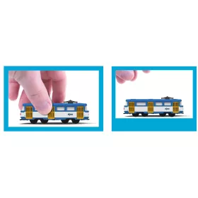 Tramvaj kovová mini DPO Ostrava 8.5 cm RAPPA