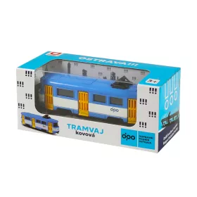 Tramvaj kovová mini DPO Ostrava 8.5 cm RAPPA