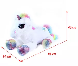 Velký plyšový jednorožec Funkie 85 cm RAPPA