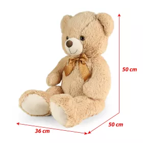 Velký plyšový medvěd Ron světle hnědý s visačkou 78 cm RAPPA