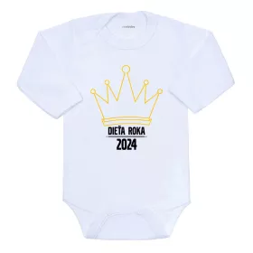 Body s potiskem New Baby Dieťa roka 2024 Bílá