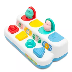 Interaktivní hračka - Vyskakovací okénka se zvířátky Peekaboo Baby Mix