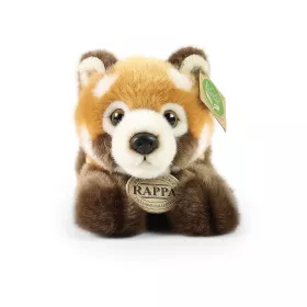 Plyšová panda červená ležící 20 cm ECO-FRIENDLY RAPPA