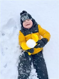 Výrobník sněhových koulí Baby Mix Ballmaker žlutý