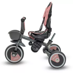 Dětská tříkolka Baby Mix 5v1 RELAX 365° růžová