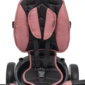 Dětská tříkolka Baby Mix 5v1 RELAX 365° růžová