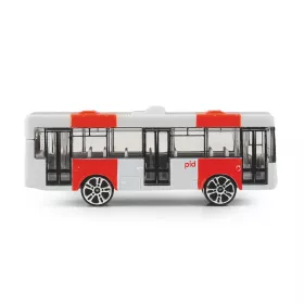 Kovový autobus PID Praha červený 8 cm RAPPA