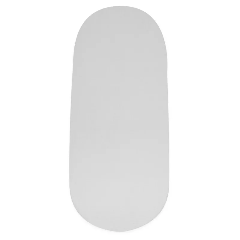 Mušelínové prostěradlo do kočárku New Baby 35x75 cm šedé
