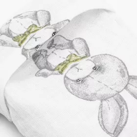 Mušelínový termofor s višňovými peckami New Baby STANDARD bear
