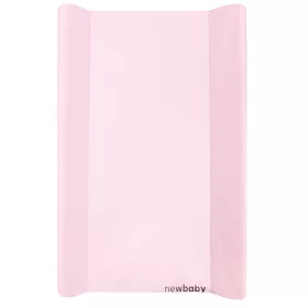 Přebalovací podložka měkká New Baby BASIC pink 49x70cm
