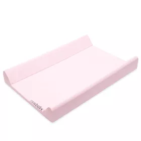 Přebalovací podložka měkká New Baby BASIC pink 49x70cm