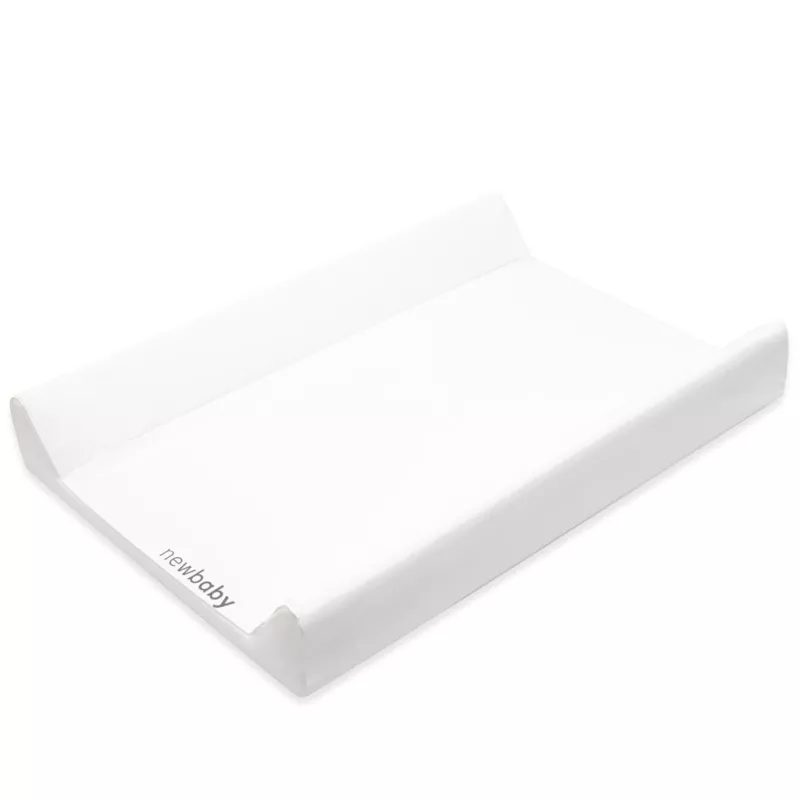Přebalovací podložka měkká New Baby BASIC white 49x70cm