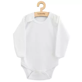 Body dlouhý rukáv New Baby II - bílé