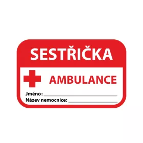 Dětský kostým sestřička (S) RAPPA