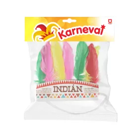 Indiánská čelenka s českým potiskem RAPPA