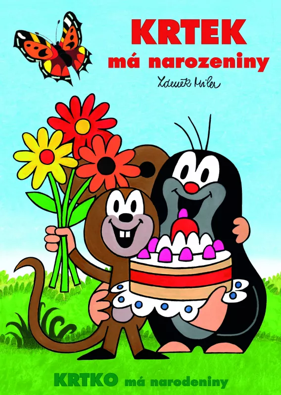 Omalovánka A4 Krtek má narozeniny RAPPA
