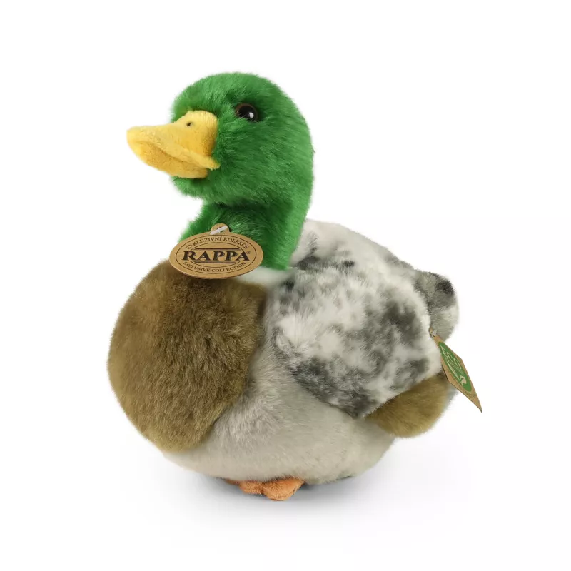 Plyšová kachna divoká 20 cm ECO-FRIENDLY RAPPA