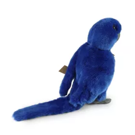 Plyšový papoušek modrý ara hyacintový stojící 25 cm ECO-FRIENDLY RAPPA