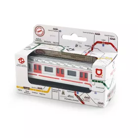 Pražské metro - kovová souprava mini 8 cm RAPPA