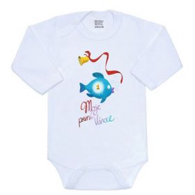 Body s potiskem New Baby Moje první Vánoce Dle obrázku | 50, 56 (0-3m), 86 (12-18m)