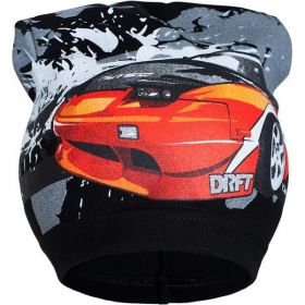 Jarní dětská čepička New Baby auto černé Černá | 104 (3-4r)