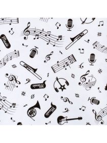 Kojenecká bavlněná košilka New Baby Music Bílá