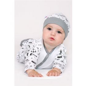 Kojenecká bavlněná košilka New Baby Music Bílá