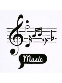 Kojenecké bavlněné dupačky New Baby Music Bílá