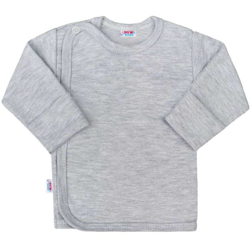 Kojenecká košilka New Baby Classic II šedá Šedá